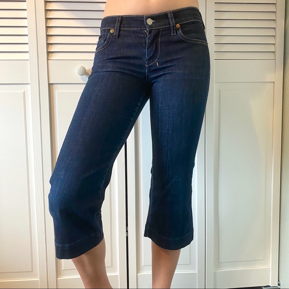 Crop Jean Capris 7 For All Mankind size 26 (wm 4)
